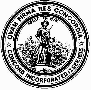 Concord, MA Town Seal